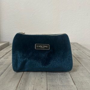 Green Velvet Lancôme Make up Bag
